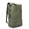 Mochila Tática de Viagem e Escalada de Grande Capacidade Bolsas Femininas Mochila de Lona Bolsa Balde de Ombro Bolsa Esportiva Masculina