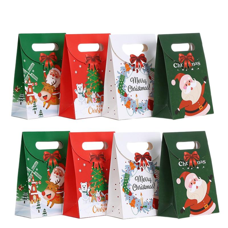 翻盖立体手提袋