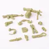Compatible con Bloques de Construcción de Juguete con Accesorios de Armas y Equipo para Comer Pollo Militar de Lego Equipo de Dron de Fuerzas Especiales