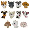 Dibujos Animados Creativos Lindos Cachorro Goteando Aceite Aleación Joyería Accesorios Colgante DIY Llavero Accesorios Colgante Amazon