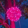 Luces LED de bola de vid colgantes para árbol exterior impermeables iluminación de calle luces intermitentes guirnalda Navidad Festival de Primavera luces decorativas de vacaciones