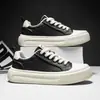 Nuevos Zapatos de Tabla Clásicos de Estilo Simple para Hombre Versátiles Zapatos Blancos Estilo Coreano Ligeros Transpirables Casuales Zapatos Perezosos Zapatos de Hombre