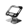 Suporte de Mesa para Laptop e Tablet, Giratório e Dobrável, Suporte Elevado de Liga de Alumínio para Resfriamento, Suporte Giratório para Elevação de Monitor