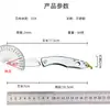 Cuchillo Plegable de Acero Completo con Mango de Alta Dureza para Exteriores, Cuchillo Pequeño Portátil, Navaja de Bolsillo, En Stock, Transfronterizo, Camping al Aire Libre, Cuchillo Pequeño para Cortar Carne