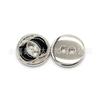 Botón Metálico Redondo para Camisa de 11.5mm Dos Ojos Botón de Aleación de Zinc Chapado Dos Agujeros Botón Ojo de Pez Venta al por Mayor