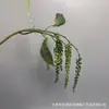 Plantas Verdes, Hierba de Espárrago, Pino Dorado de Mil Capas, Hojas Verdes para Decoración de Techo, Flores Artificiales al por Mayor, Enredaderas de Plantas Verdes Artificiales