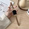 Elegante couro de fivela dourada premium para iwatch7 Apple Watch com applewatch654321 se