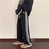 Pantalones retro americanos de pana para hombre, pantalones casuales deportivos rectos de marca de moda con estilo de calle de primavera y otoño