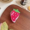 Novo Presilha Série Frutas, Divertida Presilha de Maçã Pêssego Tubarão, Presilha de Cabelo Doce Elegante para Mulheres na Parte de Trás da Cabeça