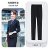 Traje gris oscuro Traje Ropa de trabajo para hombres Traje profesional para maestros Ventas 4S Tienda Empleado de trabajo Ropa de trabajo para mujeres