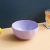 Tazón Creativo de Paja de Trigo Tazón para Arroz Doméstico Tazón para Arroz Tazón para Sopa Tazón Japonés para Desayuno Vajilla Tazón de Plástico Set de Tazón para Fideos