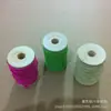 Vendas Diretas de Fábrica Tipo Haste de Madeira Ecológico Colorido Artesanato Infantil Feito à Mão Corda de Papel Fita de Identificação Tecelagem de Corda