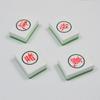 Enfeites de Bolo Mahjong, Enfeites de Flores e Personagens de Bar, Enfeites de Aniversário para Ganhar no Jogo, Enfeites para Virar a Sorte