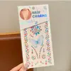 Decorações Faciais Infantis, Adesivos de Pérola, Maquiagem para Meninas, Adesivos de Olho com Strass para Palco Escolar, Adesivos de Maquiagem para Apresentação de 1º de Junho