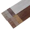 Azulejos de suelo de PVC gruesos autoadhesivos con imitación de veta de madera, cuero plástico, instalación directa sobre pisos de cemento, para uso doméstico, venta al por mayor desde el fabricante