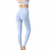 Bestseller transfronteiriço: Cintura alta, design justo, macio e confortável, leggings de fitness e yoga ajustados, disponíveis em várias cores