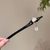 Horquilla de Pelo con Borla Estilo Chino para Caminar para Mujer, Peineta de Gama Alta, Adorno para el Cabello, Nuevo Disco de Pelo Antiguo, Accesorios Hanfu Cheongsam