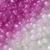 Novas Contas de Resina que Mudam de Cor 8/10/12mm Contas Perfuradas Pulseira Colar DIY Acessórios de Joias com Contas Atacado