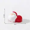 Transfronterizo Nuevo Producto Micro-Paisaje Creativo Lindo Papá Noel Muñeco Lindo Accesorios Decorativos DIY Mini Adornos Pequeños