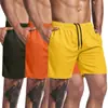 Pantalones Cortos Deportivos Transpirables de Secado Rápido para Hombre, de Ojo de Pájaro, para Exteriores, Casual, Tallas Grandes, Sueltos, para Correr, de Playa
