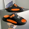 Novas Chinelas Plataforma Masculinas para Uso Externo, Praia, Sola Grossa, Aumenta Altura, Antiderrapante, Casa, Interior, Dirigir, Sandálias de Verão, Casuais, Versáteis
