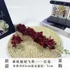 Flor Artificial Grande de Delfínio de 2 Ramos, Jacinto Azul para Decoração de Casamento, Flor Artificial Atacado