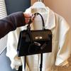 Bolsas Femininas, Bolsas Femininas Casuais da Moda, Bolsas Kelly de Ombro Versáteis e Fashion, Bolsas de Nicho Estilo Coreano para Mulheres
