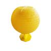 Bola Adhesiva Amarilla para Moscas de la Fruta, Base de Bola Trampa para Moscas Cítricas, Bola Atractiva para Insectos para Huertos y Jardines, Dispositivo Repelente y Atractivo para Insectos para Jardinería