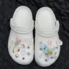 Serie de Playa de Verano Zapatos Vit Girl Zapatos de Flor Joyería de Zapato Flor Marina Romántica Estrella de Mar Tendencia de Moda Zapatos Hebilla de Zapato de Flor