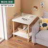 Mesa Pequeña, Sofá, Mesa Auxiliar, Sala de Estar en Casa, Mesa de Café para Apartamento Pequeño, Cama en Casa de Alquiler, Mesa de Té Escandinava, Estante de Almacenamiento