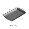 Placa de Barbacoa de Acero Inoxidable Estilo Coreano 304, Rectangular, Engrosada, Color Dorado, Plato Plano, Bandeja para Servir, Bandeja para Filetes Fábrica