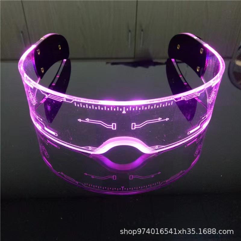 LED发光眼镜