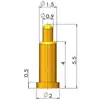 Dedal de antena conector STM para placa de pruebas de soldadura sonda de prueba dedal de resorte contacto de carga parche de PCB conexión pogopin