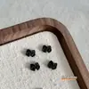 Accesorios Clásicos para Uñas Negras Tendencia Moño Estrella Explosión Moño Flotante Corbata de Moño Decoraciones para Uñas Accesorios