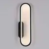 Luminária de Parede LED Minimalista para Corredor e Hall, Luminária de Parede para Fundo de TV na Sala de Estar, Luminária de Parede Criativa Longa para Cabeceira