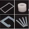 Fabricante de Juntas de Silicona Antideslizantes de Grado Alimenticio, Juntas de Sellado Impermeables, Anillos de Goma Absorbentes de Choque Redondos y Cuadrados Transparentes Resistentes a Altas Temperaturas