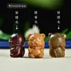 Atacado de fábrica sândalo verde fofo adorável 12 signos do zodíaco DIY literatura brincar pingente do zodíaco acessórios de desenho animado pingente
