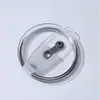 Tapa para Taza de Coche Cross 30oz Tapa para Vaso Enfriador de Hielo 20oz Sello de Silicona Tapa para Vaso con Popote de Plástico Fabricante Venta al por Mayor