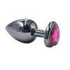 Venta al por mayor de fábrica color pistola forma de corazón enchufe anal metálico para la corte trasera aparato para la corte trasera alternativa de masturbación anal para hombres y mujeres Juguete Trompeta