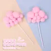 Enchufe Decorativo para Pastel de Cumpleaños Pastel de Cumpleaños Inserto Decorativo para Pastel de Cumpleaños Estrella Luna Bola de Pelo Enchufe para Pastel de Cumpleaños