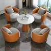 Conjunto de Mesa y Sillas para Reuniones Tienda de Moda, Sofá para Recepción de Oficina de Ventas, Mesa de Centro para Ocio, Asientos para Centro Comercial Salón de Belleza Hotel