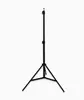 Suporte de fundo em forma de T para fotografia ao vivo portátil Suporte de metal para fotografia Suporte de fundo ao vivo Tripé