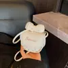 Popular Bolso de Lazo para Mujer 2025 Estilo Nuevo Simple y Moderno Bolso Cuadrado Pequeño para Niñas Lindo Bolso Cruzado Pequeño de Lunares
