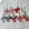 Nueva Flor Artificial Gesang Flor de Impresión 3D de 5 Cabezas Flor de Seda Flor Falsa Decoración para el Hogar Boda Coreana Mesa de Café