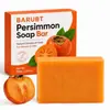 Jabón de caqui bestseller transfronterizo limpia suavemente el cuerpo y la piel, hidrata e humecta, con un aroma fresco natural y espuma densa