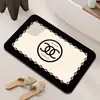 Tapete de chão de banheiro de desenho animado, tapete absorvente para a entrada, tapete de pé antiderrapante de secagem rápida de lama de diatomáceas, tapete de vaso sanitário, tapete de porta