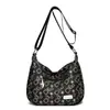 2026 Bolso Nuevo para Mujer de Tela Oxford Impermeable Bolso de Madre para Mujeres de Mediana Edad Gran Capacidad Multicompartimento Bolso Estampado