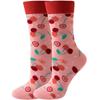 Calcetines de otoño e invierno de Amazon para mujer, calcetines de animales, calcetines de frutas, calcetines de marea para hombre, calcetines de comida divertidos.
