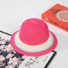 Ins Sombrero de Verano Colorido para Bebé Lindo Sombrero de Ala Ancha para Niños Verano Viaje Playa Sombrero de Protección Solar Venta al por Mayor
