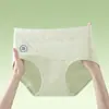 10A Crotch Antibacteriano Estendido Tamanho Grande Feminino Roupa Íntima 100% Algodão Feminina Outono e Inverno Cobertura do Quadril Não Esticável Alargado Shorts Triângulo para Meninas